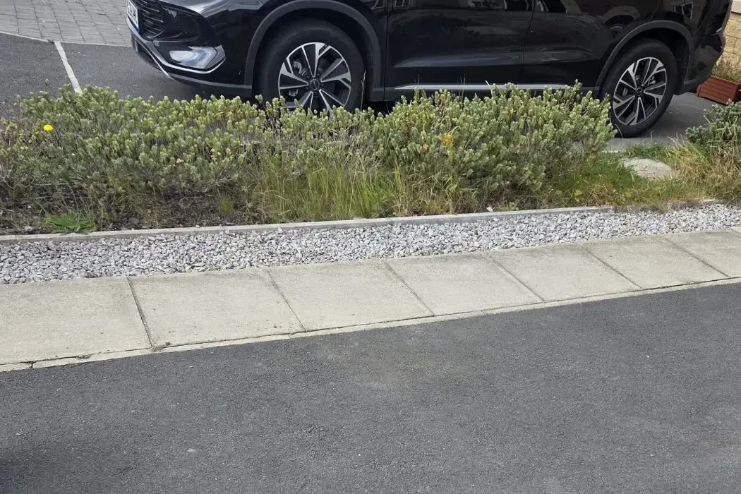 Airbnb frontage after maintenance